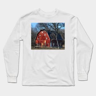 The Bright Red Barn Long Sleeve T-Shirt